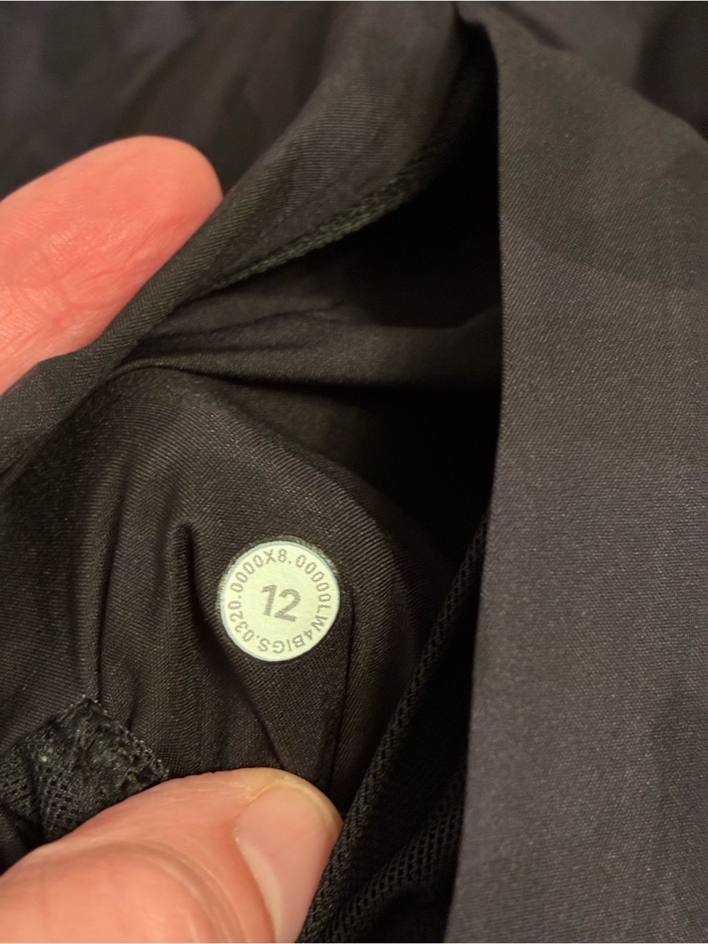 Lululemon Break a Trail Jacket Incognito Camo Multi Grey Size 12 - Picture 9 of 10